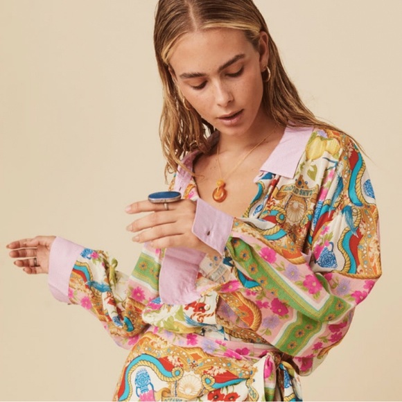 BNWT SPELL MADDELENA SHIRT - Picture 3 of 9